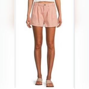Free People, NEW, Billie Chino Shorts, women's size 4, Petal Pink, high waisted
